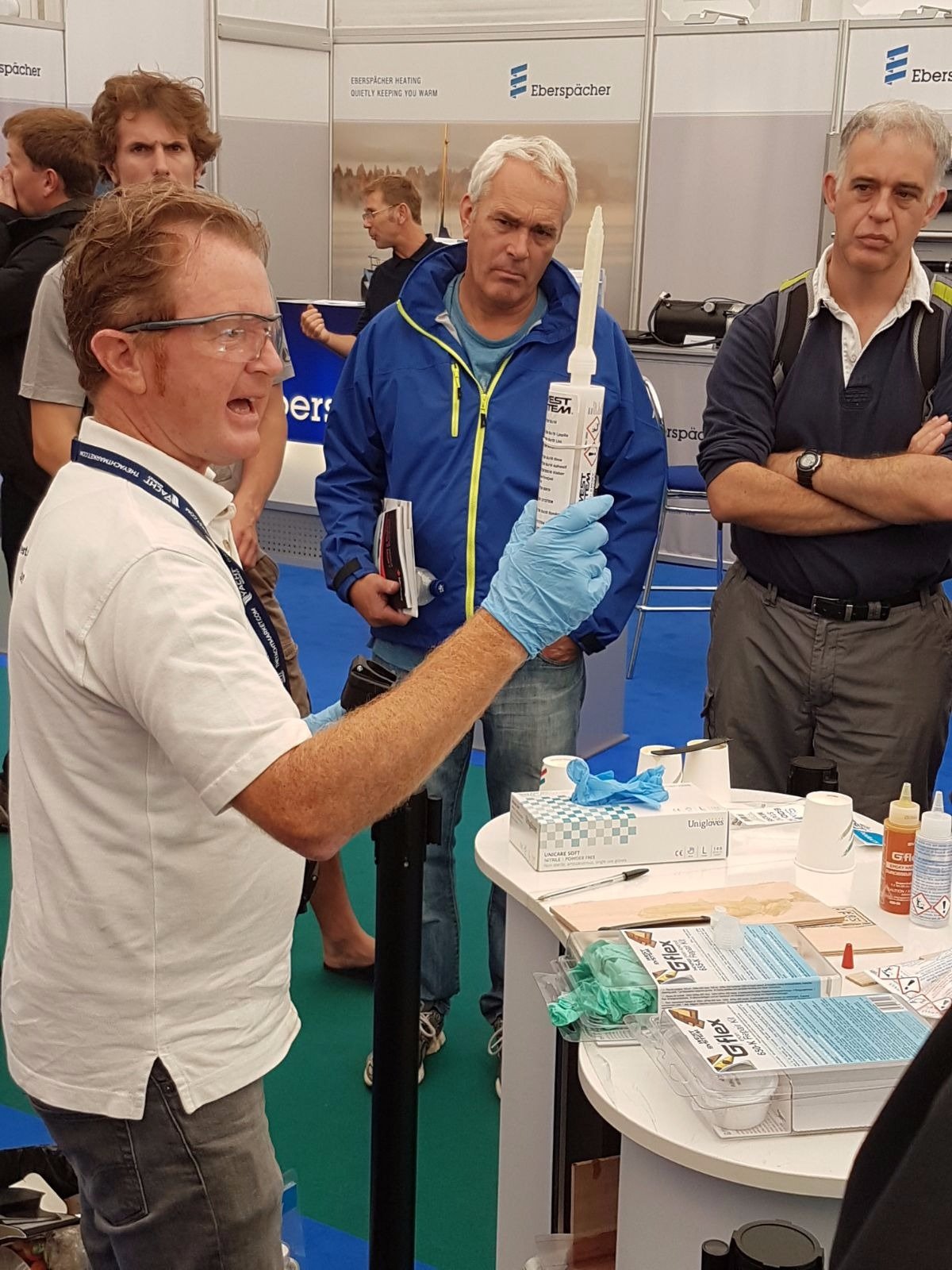 RYA Dinghy Show – see live demos of WEST SYSTEM® Epoxy Products, plus WIN one of four WEST SYSTEM® 105-K Glass Fibre Boat Repair Kits!